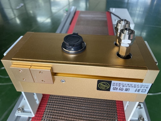 AC220V 365nm एलईडी यूवी क्यूरिंग सिस्टम पर्यावरण के अनुकूल सरल कन्वेयर प्रयोगशाला यूवी कन्वेयर के साथ