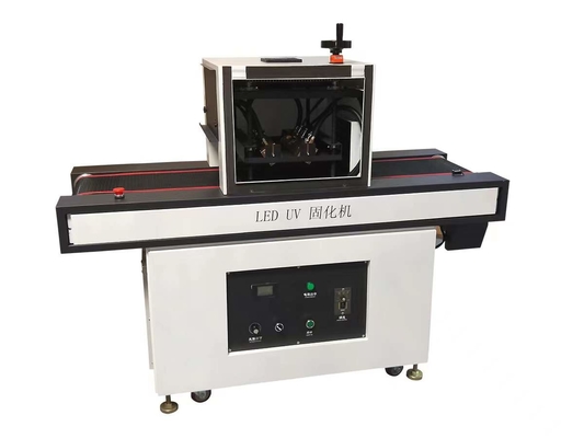 यूवी चिपकने के लिए 300*100mm LED UV क्योरिंग लैंप के साथ वेव लेंथ 395nm UV LED क्योरिंग कन्वेयर