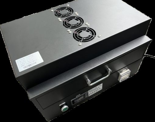 वायु शीतलन एलईडी यूवी उपचार कक्ष क्षेत्र 200 * 200 मिमी 365nm 395nm पावर टाइमिंग समायोजित करें