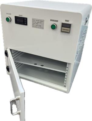 400x400mm UV रेज़िन इंक वार्निश चिपकने वाली कोटिंग के तीव्र सुखाने के लिए उच्च तीव्रता वाले UV लैंप के साथ इलाज कक्ष