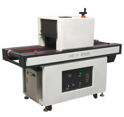 CG-GHL-W400-360x27-A/C Water Cooled LED UV Curing Conveyor 1500W 18W/cm2 Four Wavelength Options for Lab Ink Glue Drying