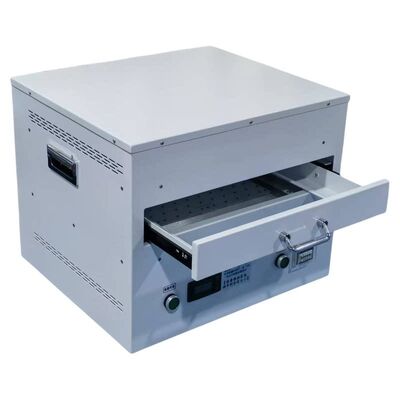 400x400 क्योरिंग एरिया के साथ नो ओजोन यूवी डबल-साइडेड क्योरिंग चैंबर