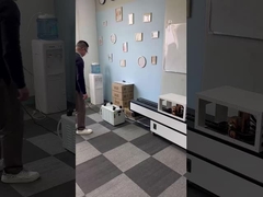 एक कन्वेयर में 2 एलईडी लैंप