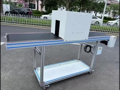 365 एनएम यूवी क्यूरिंग कन्वेयर सिस्टम राल / स्याही / लेक के लिए पानी ठंडा