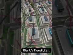 मंच की सजावट के लिए 10W 20W 30W UV फ्लड लाइट 365nm कोई ओजोन नहीं