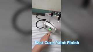 आपके लिए फर्नीचर वुड पेंट के लिए 365nm UV क्योरिंग लाइट 300W एयर कूल्ड पेश करें